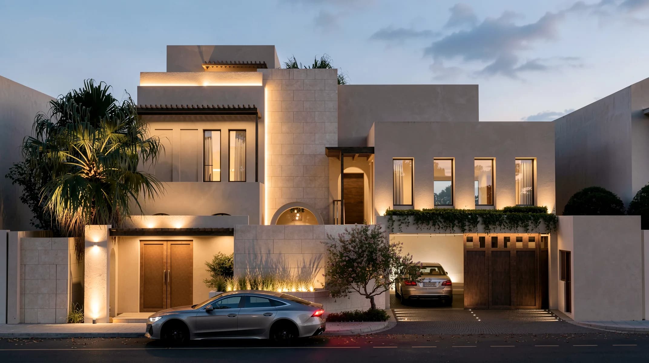 فيلا الفناء، مشروع سكني من تصميم ڤادو في الخبر، المملكة العربية السعودية